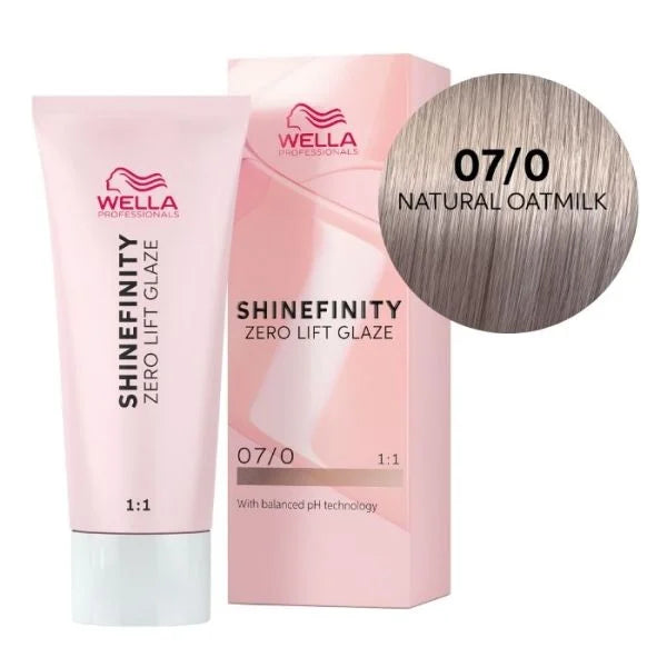 Wella Shinefinity Zero Lift Colour Glaze 60ml - 07/0