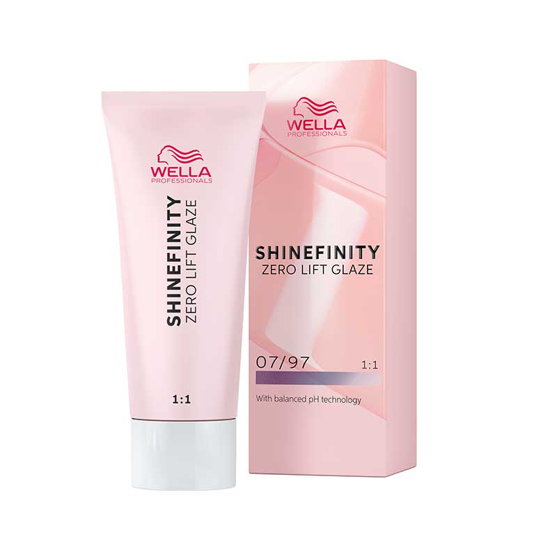 Wella Shinefinity Zero Lift Colour Glaze 60ml - 07/97