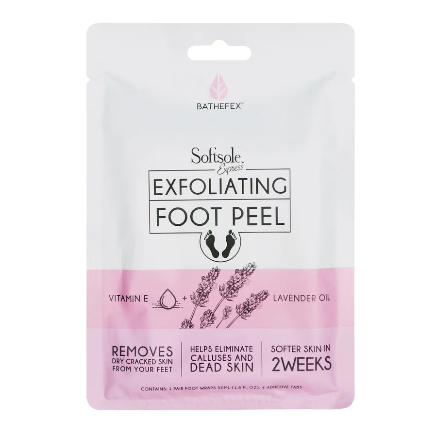 Bathefex Softsole Express Exfoliating Foot Peel 1 pair