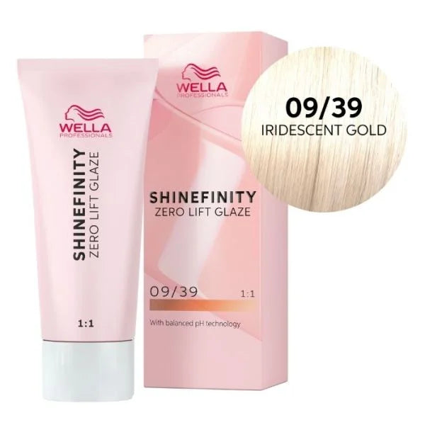 Wella Shinefinity Zero Lift Colour Glaze 60ml - 09/39