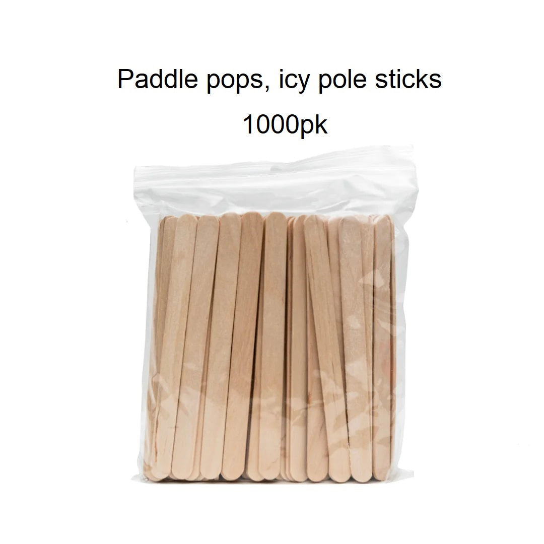Wooden Waxing Spatulas Small 1000pk (icy pole)