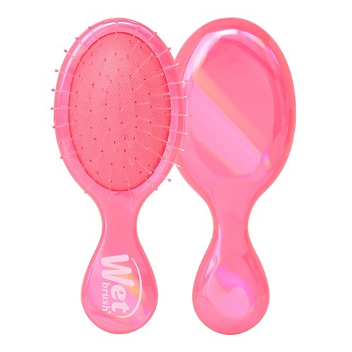 WetBrush Prismatic Glow Mini Detangler - Pink