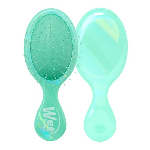 WetBrush Prismatic Glow Mini Detangler - Green