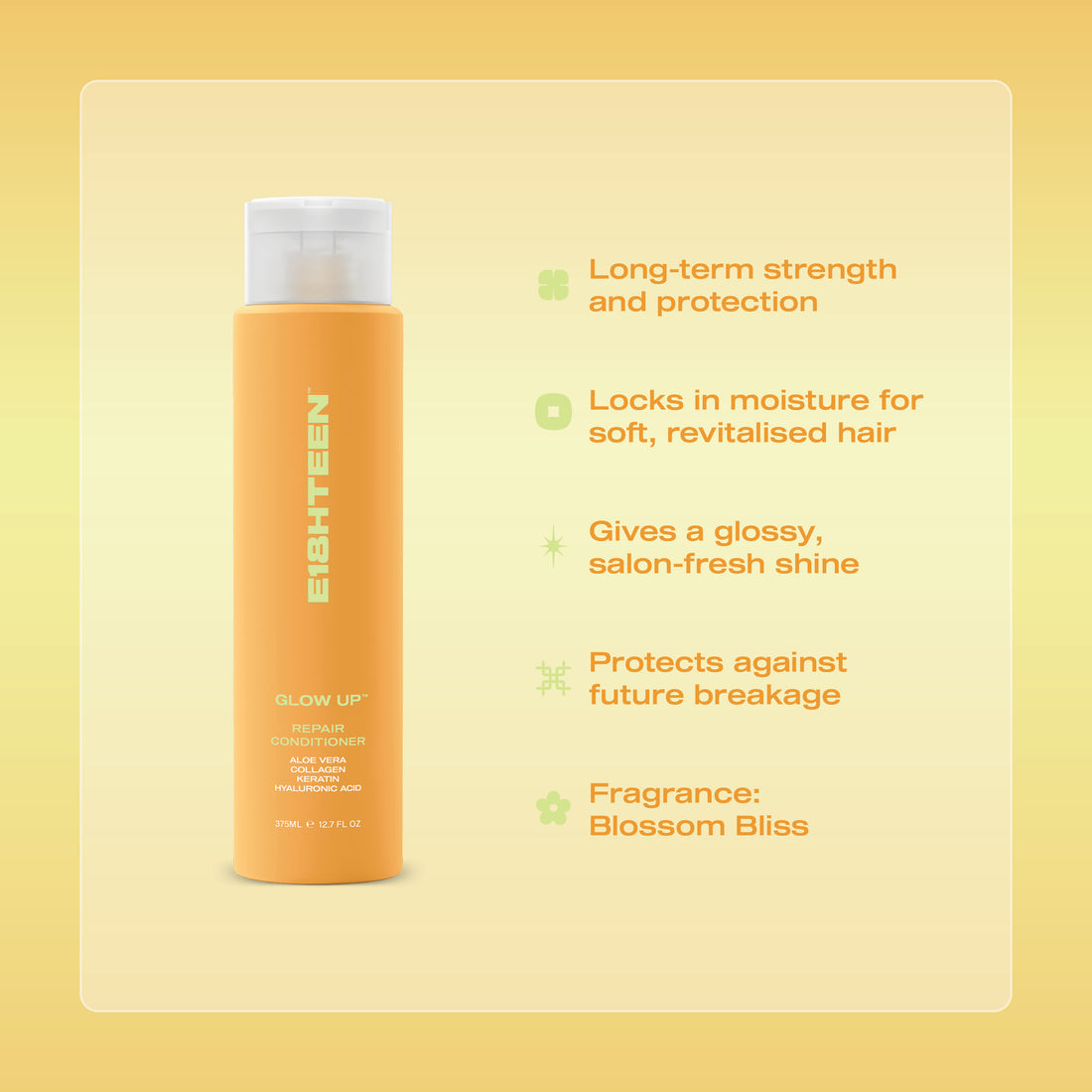 E18HTEEN Glow Up Repair Conditioner 375ml