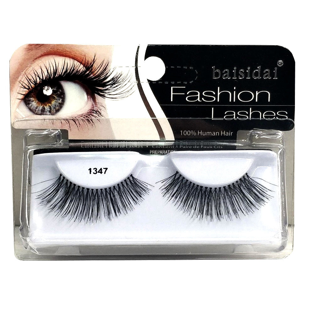 Baisidai Fashion Strip Lashes 1 pair #1347