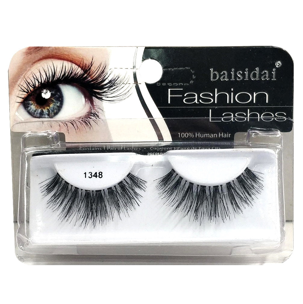 Baisidai Fashion Strip Lashes 1 pair #1348