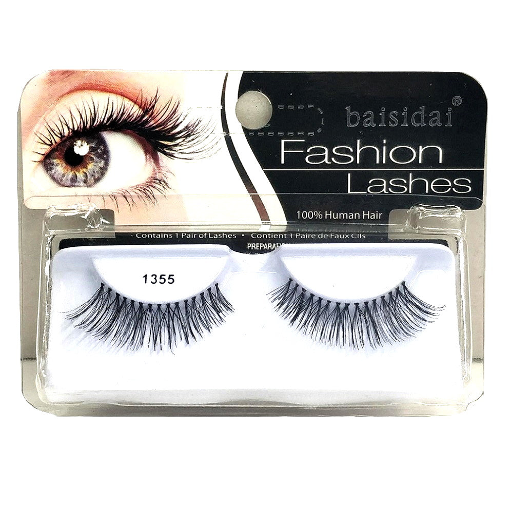 Baisidai Fashion Strip Lashes 1 pair #1355