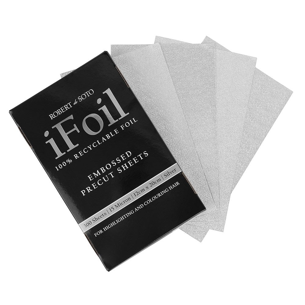 Robert De Soto Pre-Cut Embossed Silver iFoil 300 Sheets