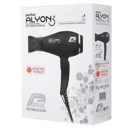 Parlux Alyon Air Ionizer Tech Hair Dryer - Matte Black
