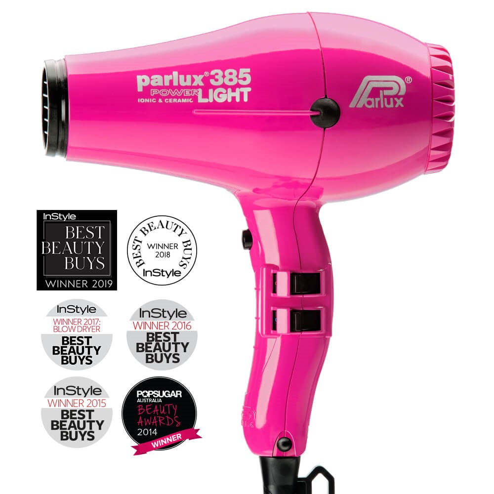 Parlux 385 Power Light Ceramic Ionic Hair Dryer Fuchsia