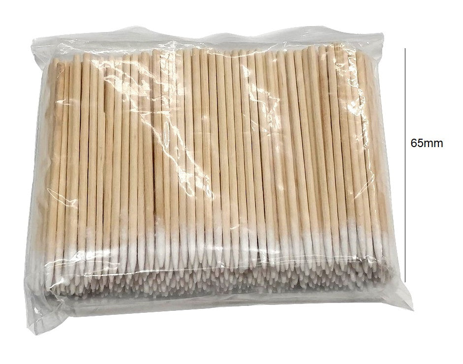 Pointed Tip Wooden Cotton Swabs 300 pack