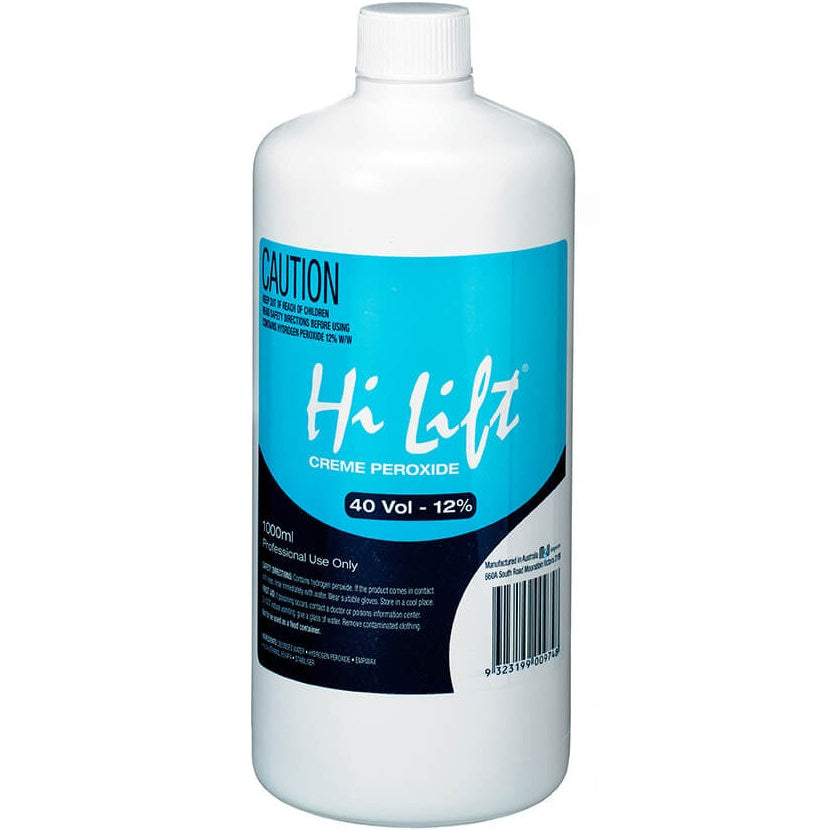 Hi Lift 12% Peroxide 40vol 1 Litre