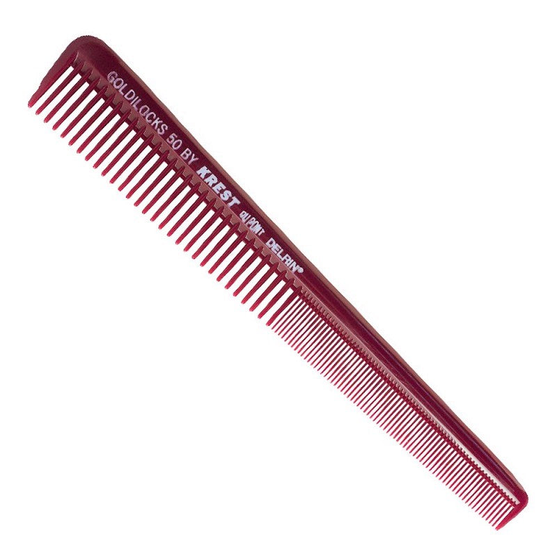 Krest Goldilocks No. 50 Tapered Cutting Comb - 18cm