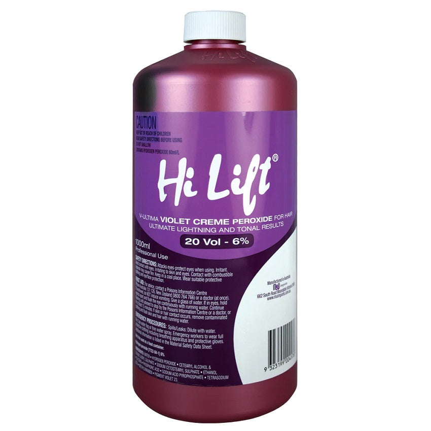 Hi Lift Peroxide Violet 20vol - 6% 1 Litre