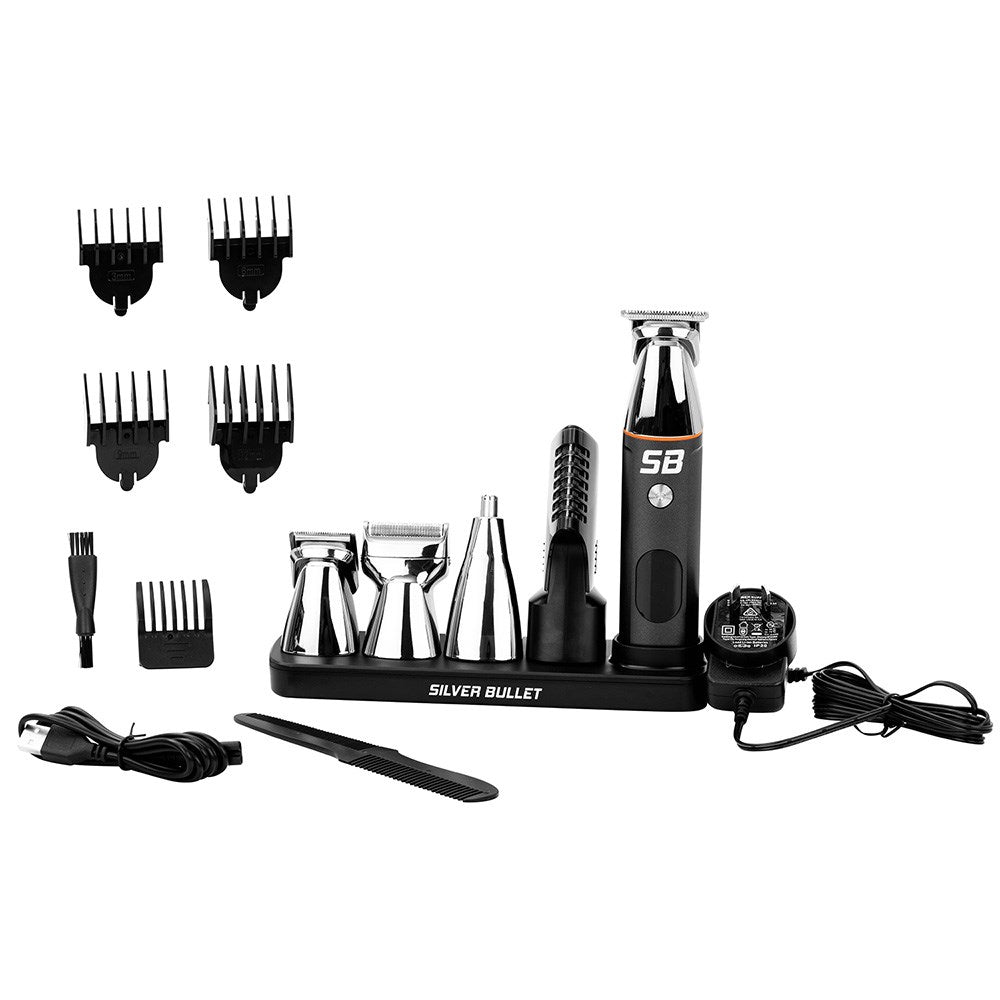 Silver Bullet Smooth Operator 11 In 1 Grooming Trimmer Kit