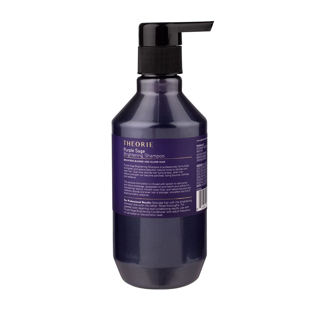 Theorie Purple Sage Brightening Shampoo 400ml