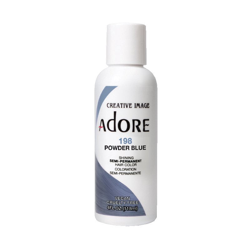 Adore Semi Permanent Hair Color - Powder Blue - 198