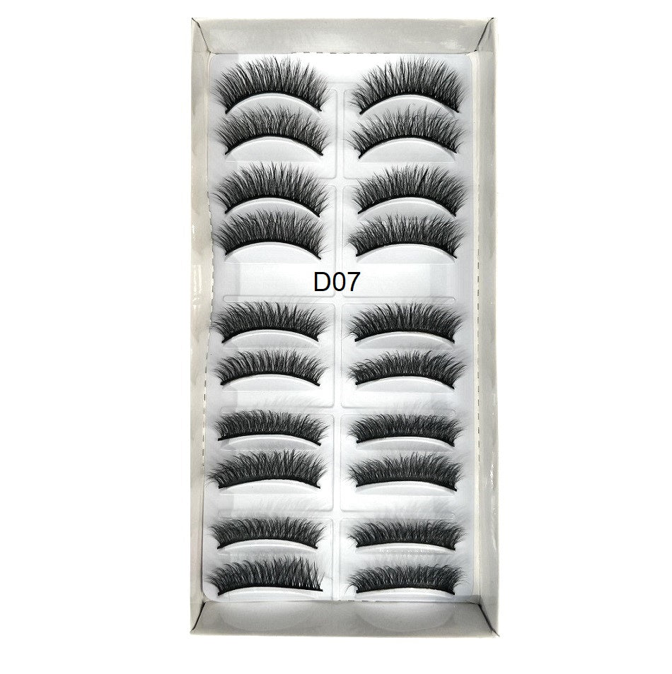 Miss Sophia Faux Mink Lashes 10 pairs - D07