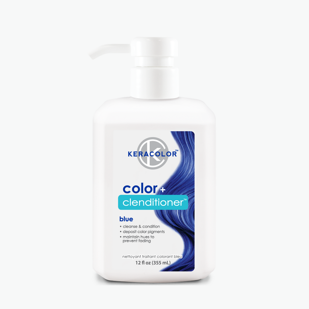 Keracolor Color + Clenditioner Colour Shampoo 355ml - Blue