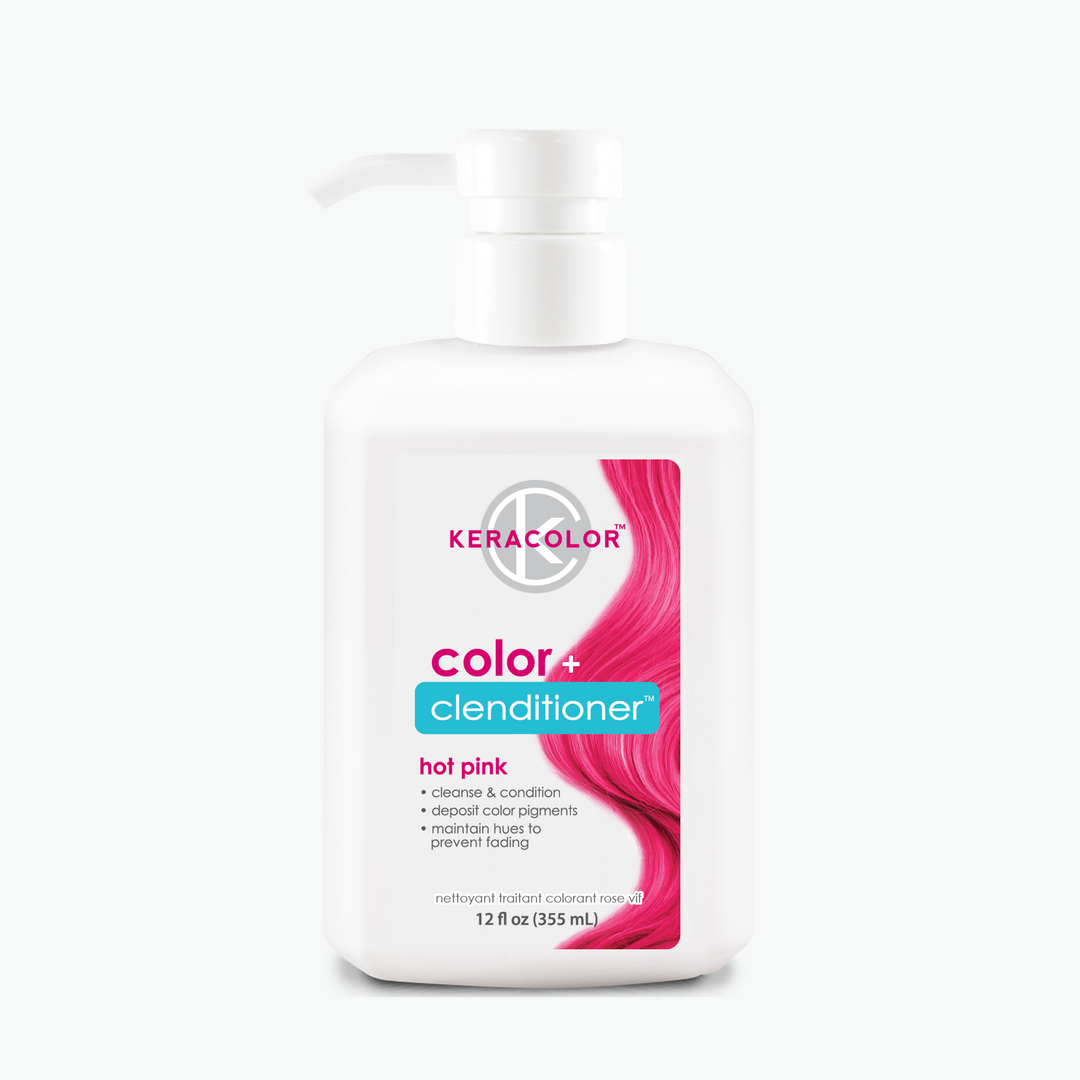 Keracolor Color + Clenditioner Colour Shampoo 355ml - Hot Pink