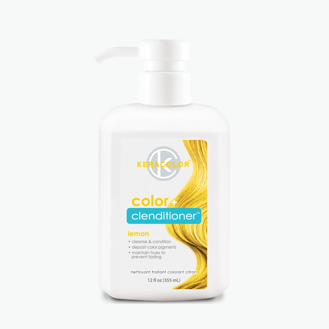 Keracolor Color + Clenditioner Colour Shampoo 355ml - Lemon
