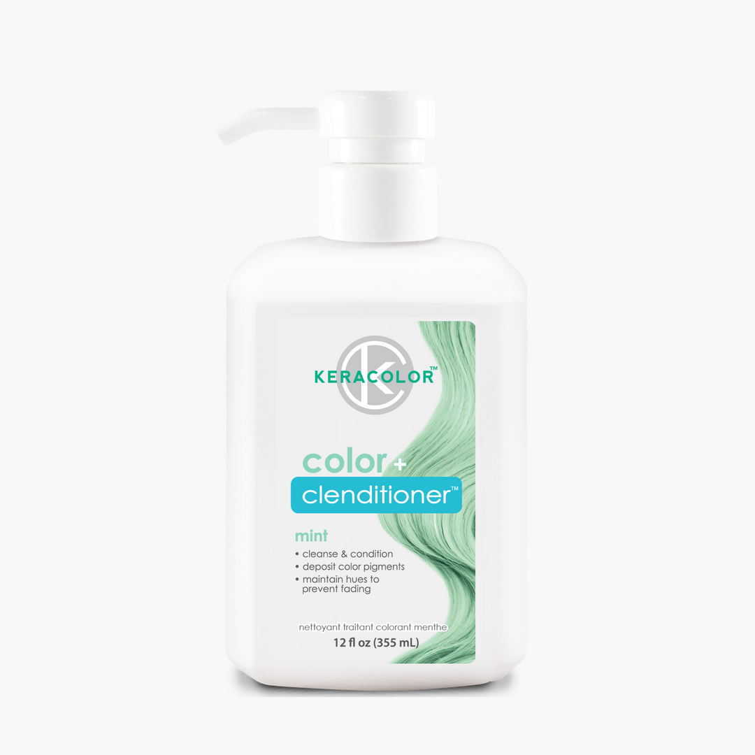 Keracolor Color + Clenditioner Colour Shampoo 355ml - Mint