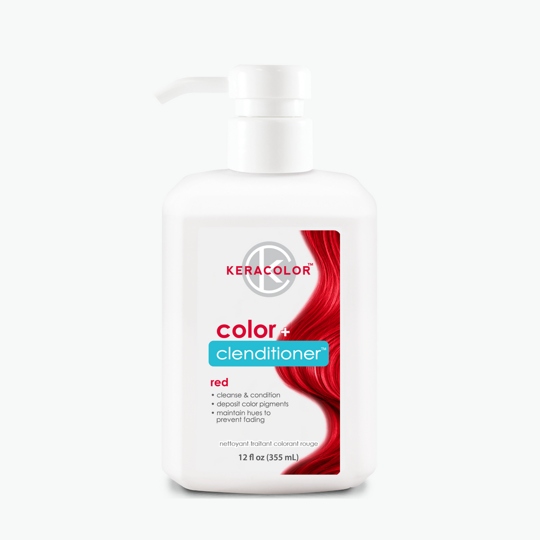 Keracolor Color + Clenditioner Colour Shampoo 355ml - Red