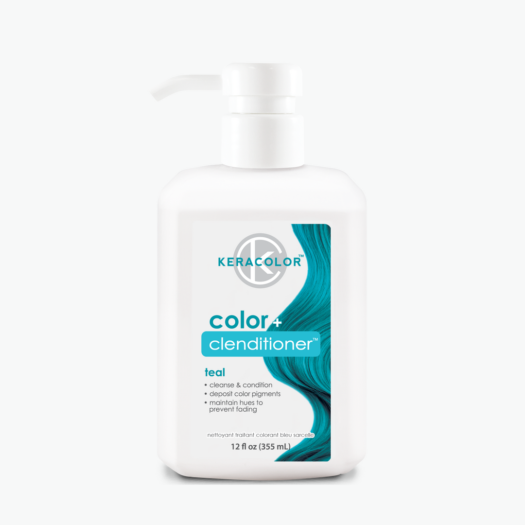 Keracolor Color + Clenditioner Colour Shampoo 355ml - Teal