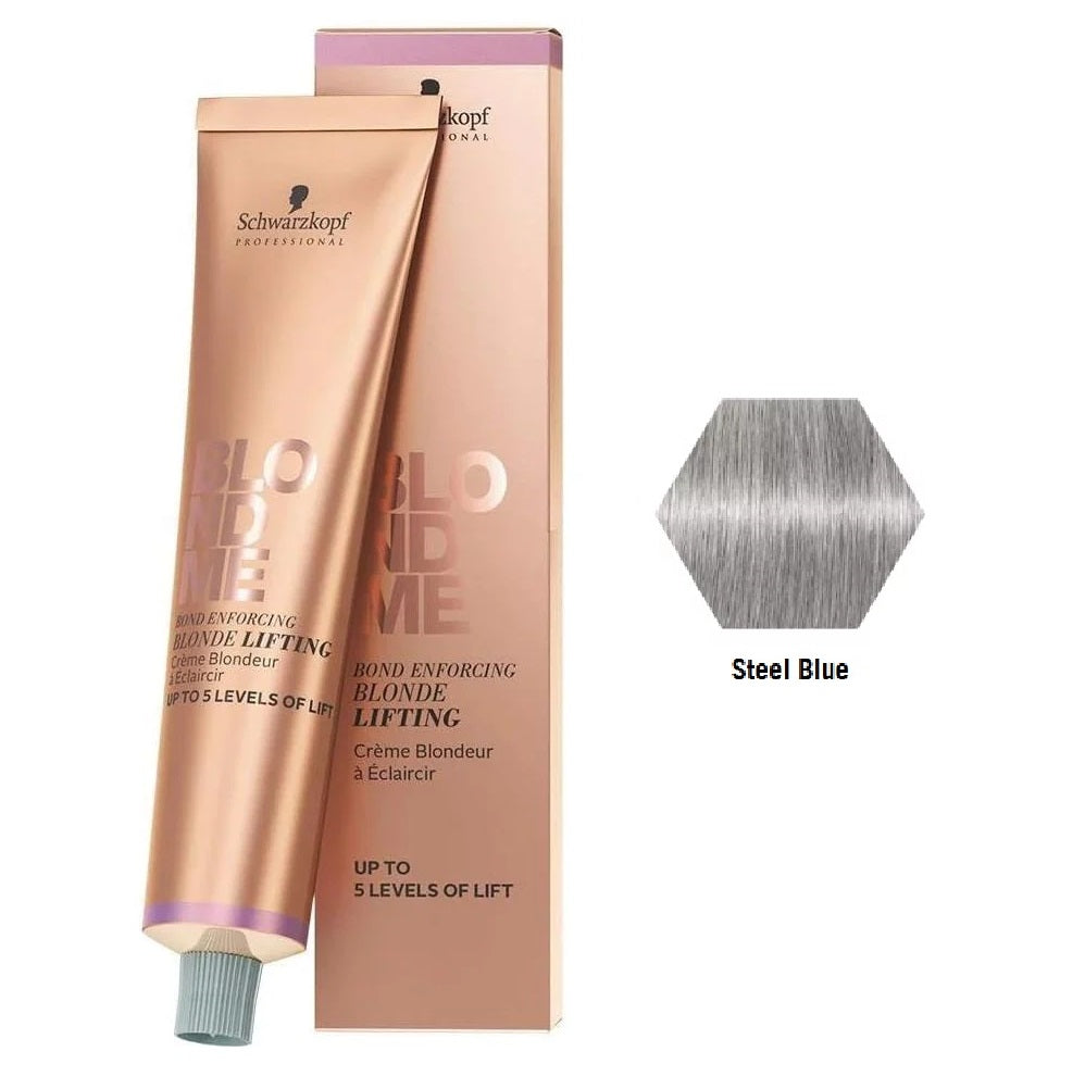 Schwarzkopf Blondme Lifting Steel Blue 60ml L-Steel Blue