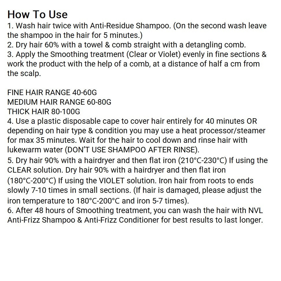 NVL Smooth40 Violet Set 1000ml + 1000ml