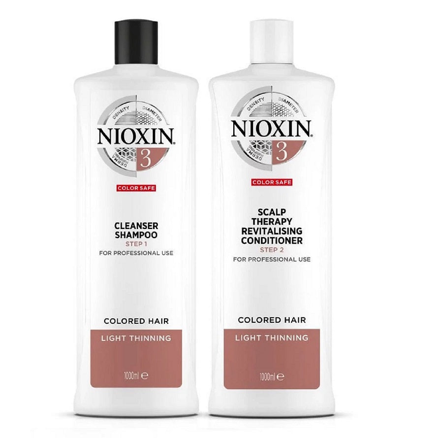 Nioxin System 3 Shampoo & Conditioner Duo 1lt