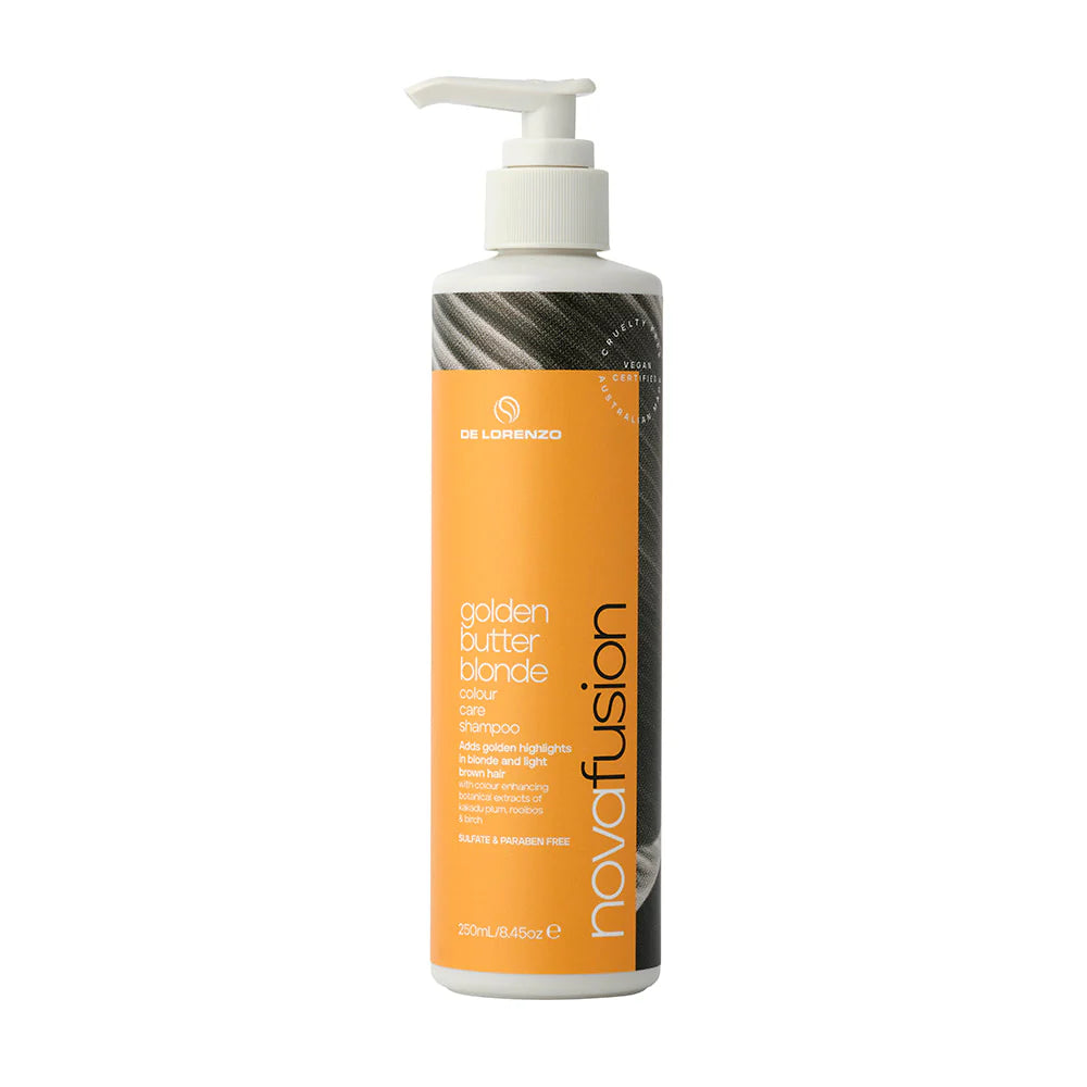 De Lorenzo Novafusion Shampoo Golden Butter Blonde 250ml