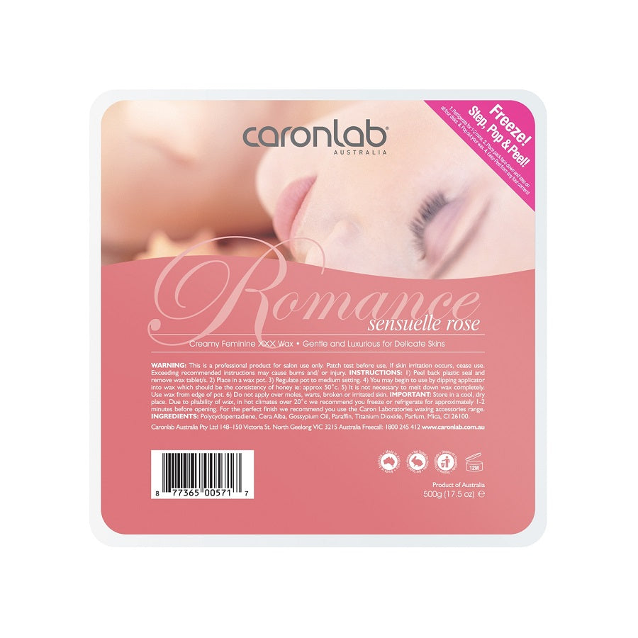 Caronlab Romance Hard Wax Pallet 500g