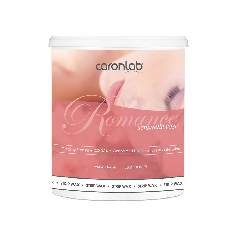 Caronlab Romance Strip Wax Microwaveable 800ml
