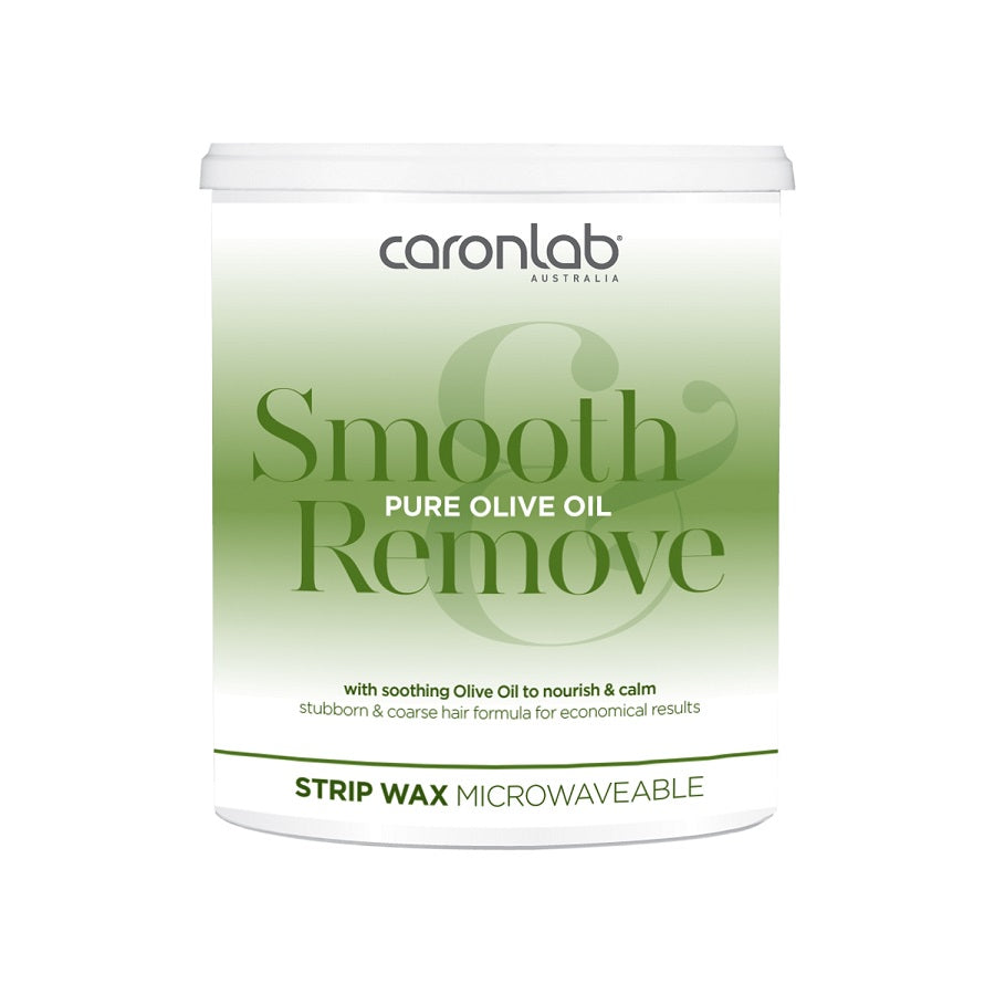 Caronlab Pure Olive Oil Strip Wax Microwaveable 800ml