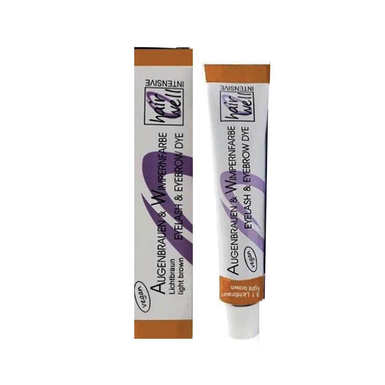 Hairwell Eyelash & Eyebrow Tint 20g 3.1 Light Brown