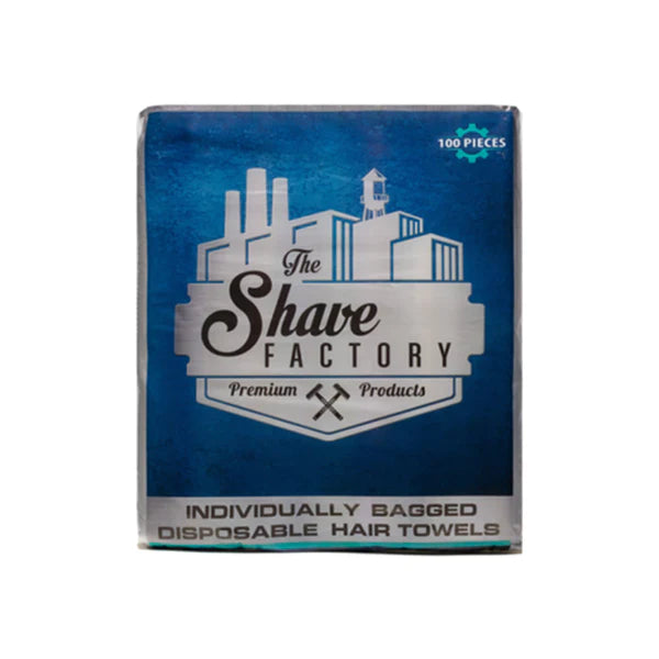 The Shave Factory Disposable White Towels 100pk