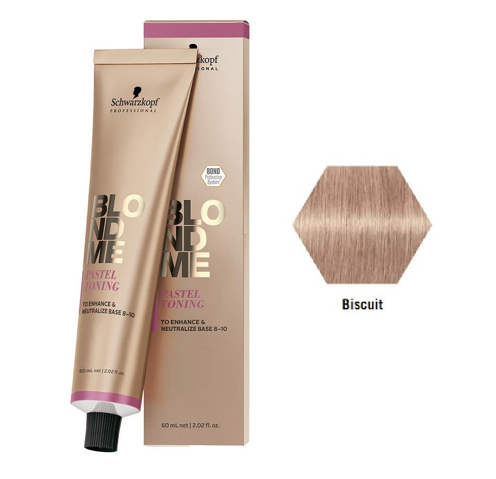 Schwarzkopf BlondMe Pastel Toning Biscuit 60ml T-Biscuit
