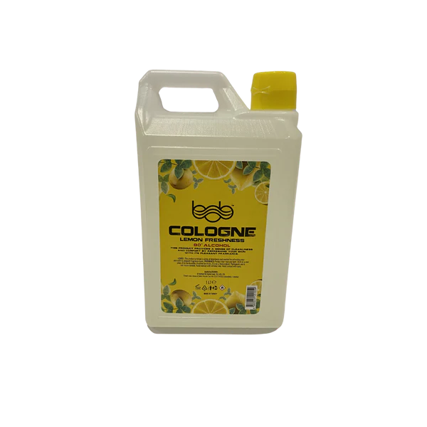Bob Lemon Cologne 1 litre - 80% Alcohol