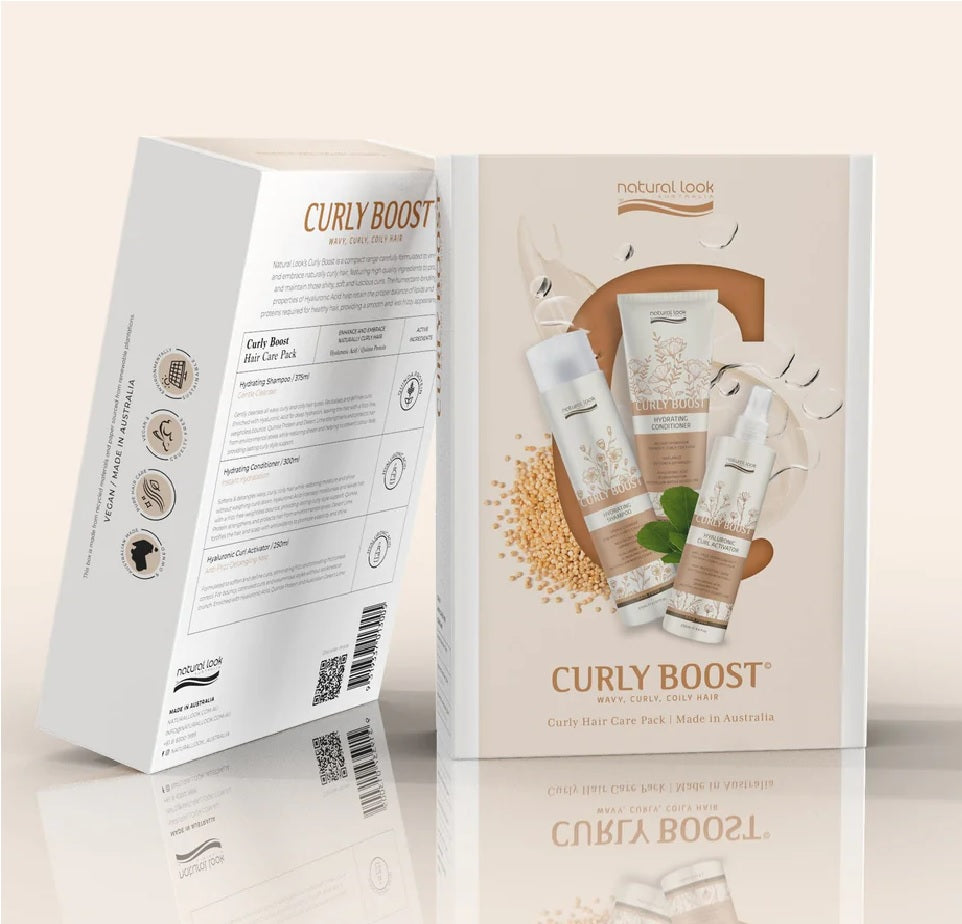 Natural Look Curly Boost Gift Pack