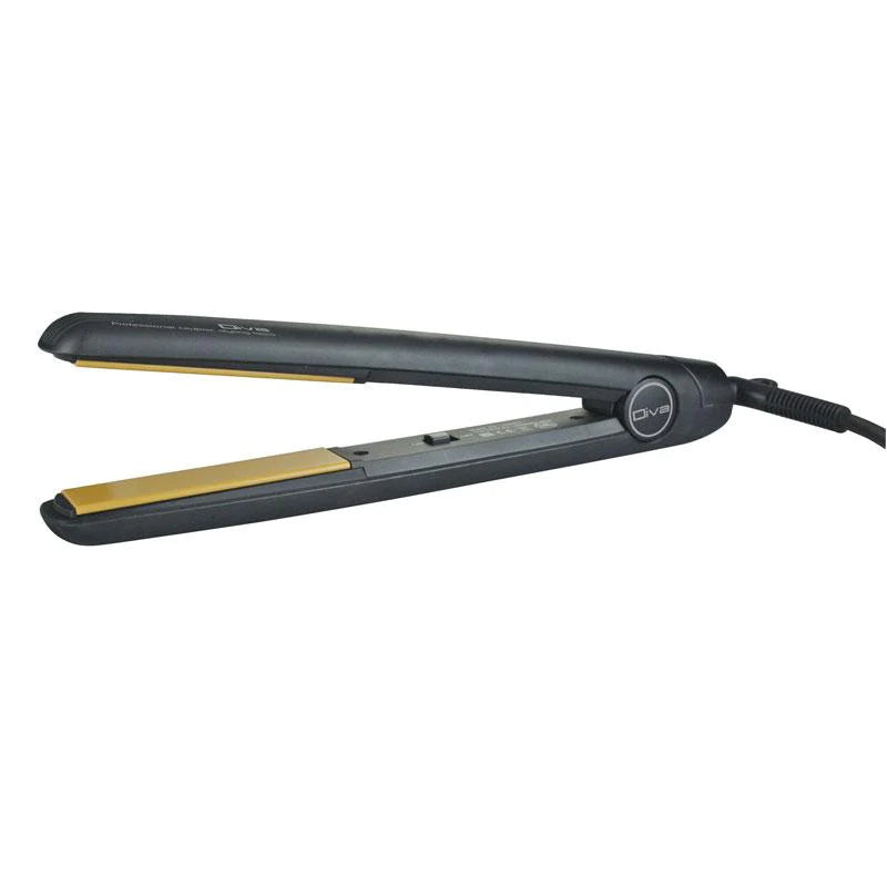 Diva Pro Heat Ceramic Straightener Black