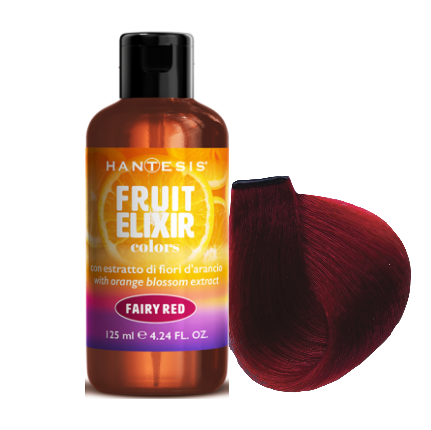 Fruity Elixir Semi-Permanent Colour - Fairy Red 125ml