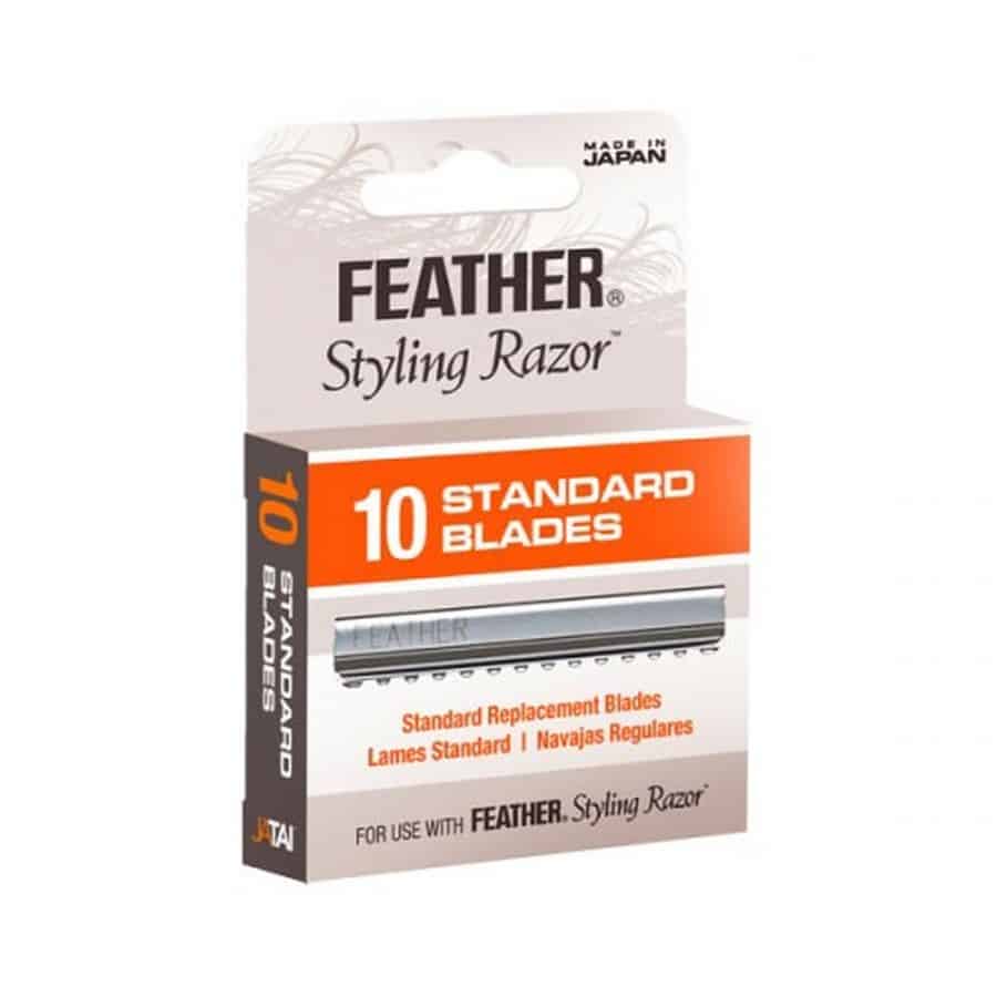 Feather Styling Razor Standard Blade 10pcs pack