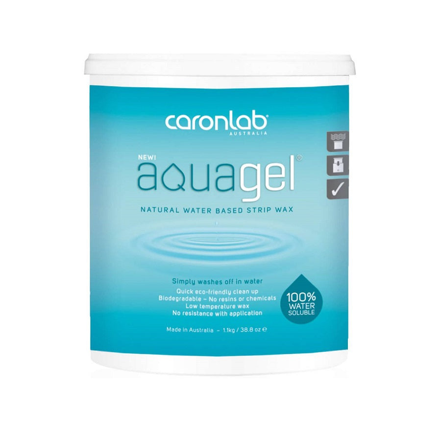Caronlab Aquagel Natural Water Based Strip Wax 1.1kg