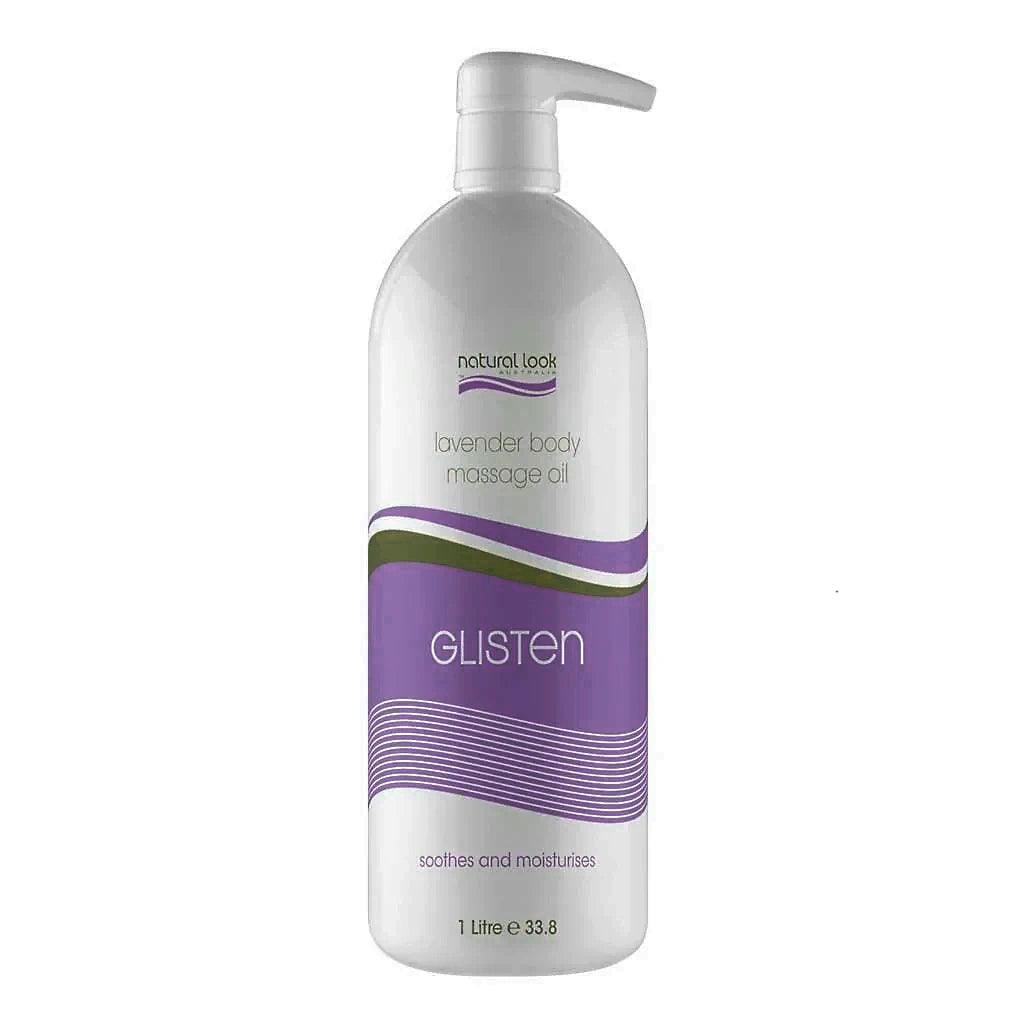 Natural Look Glisten Lavender Body Massage Oil 1lt