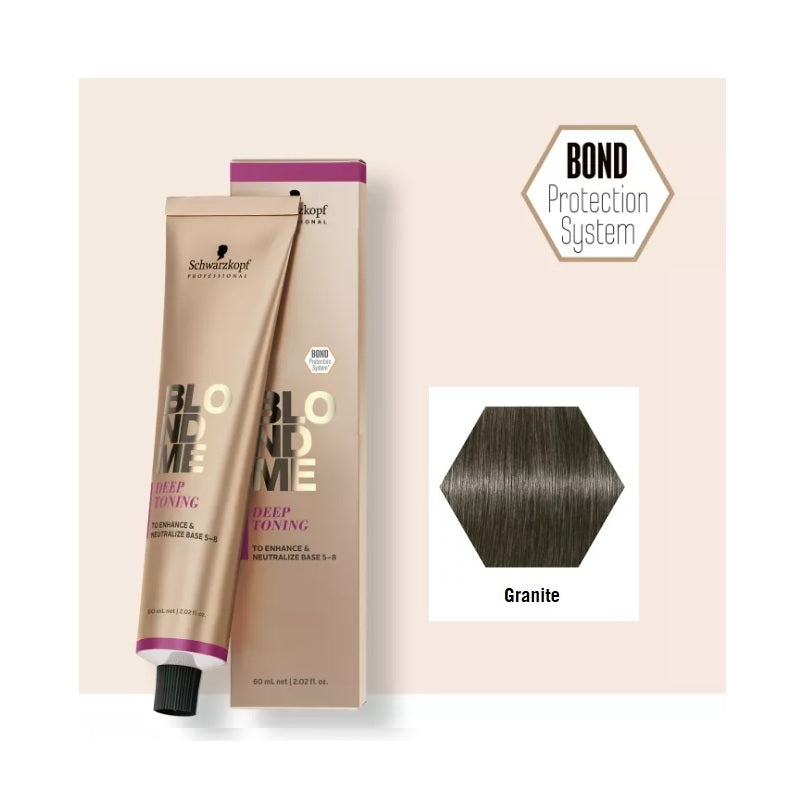 Schwarzkopf BLONDME DEEP TONING GRANITE 60ml DT-Granite