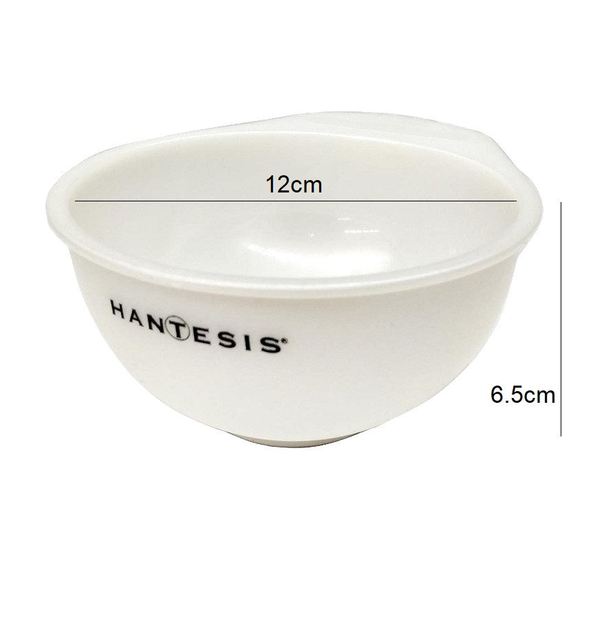 Hantesis Tint Bowl with Handle White