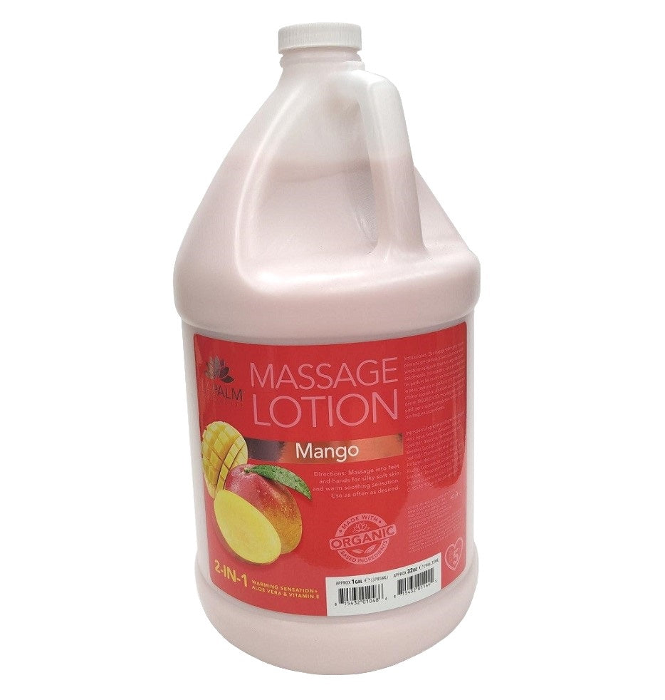 La Palm Massage Lotion Mango 1 gallon