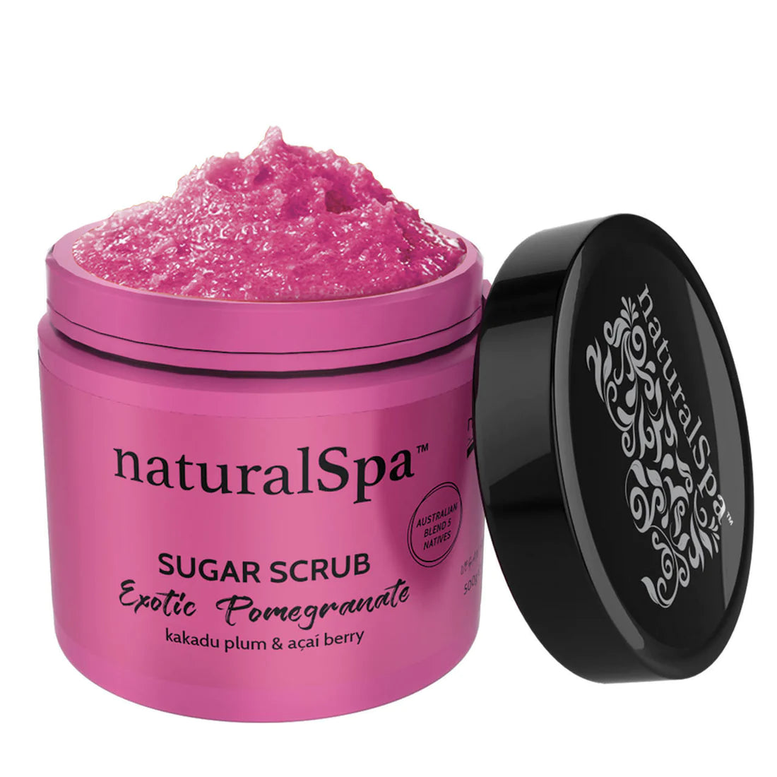 Naturalspa Exotic Pomegranate Sugar Scrub 500g