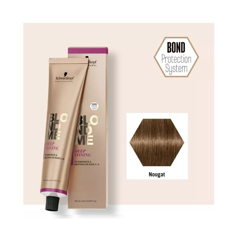 Schwarzkopf BLONDME DEEP TONING Nougat 60ml DT-Nougat